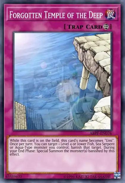 Edison Rulings for Forgotten Temple of the Deep